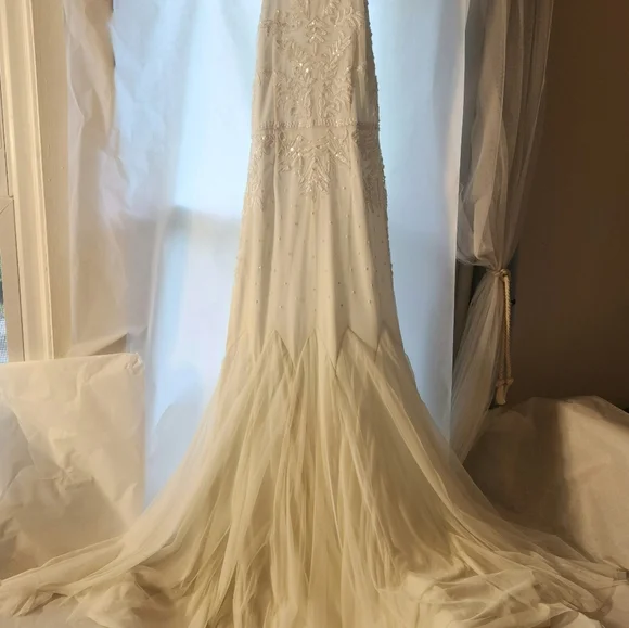 Boohoo | Dresses | Bridesmaidbridal Hand Embellished Halter Maxi Dress In  Ivory | Poshmark